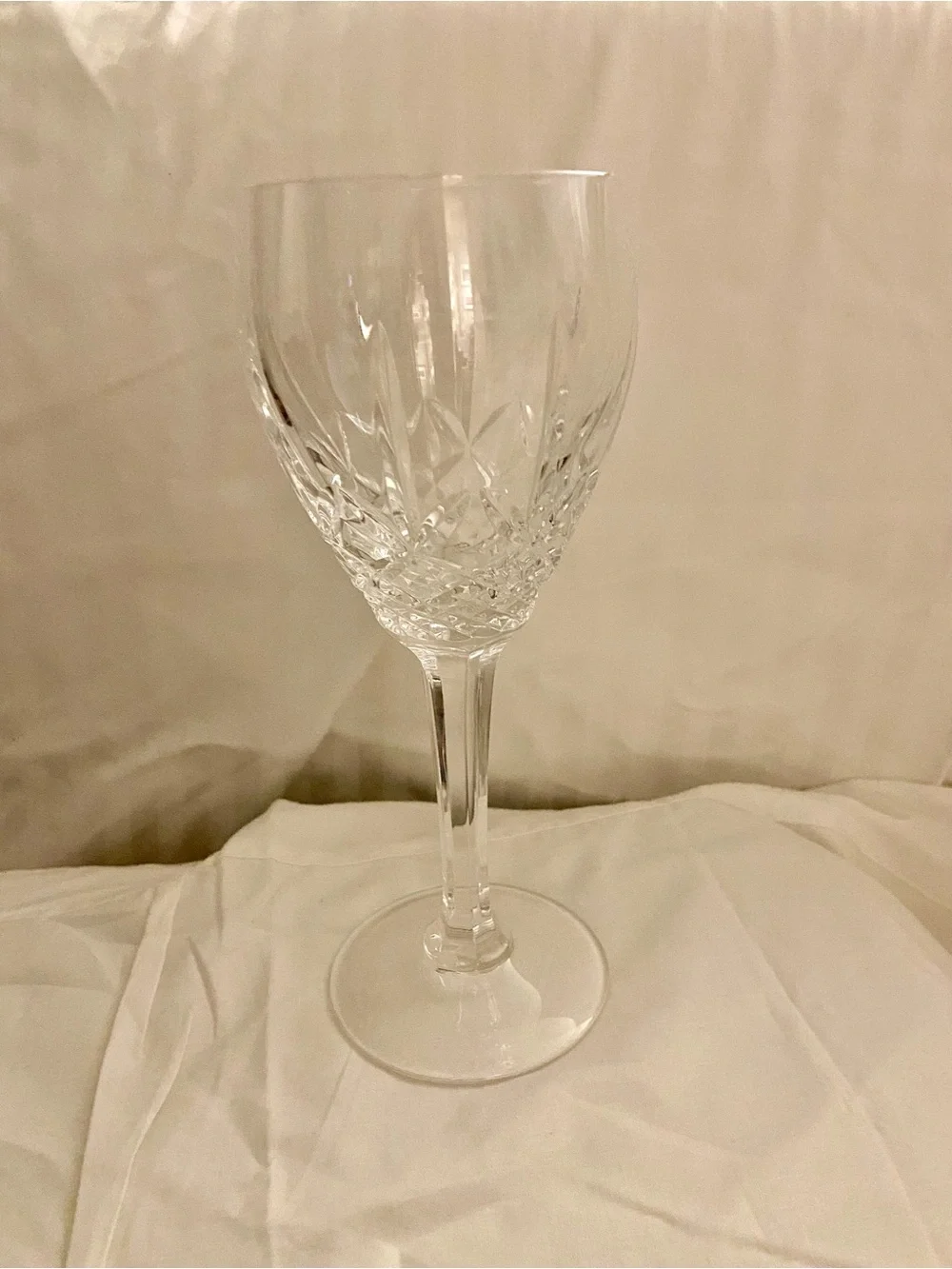 Waterford Marquis Laurent Crystal Clear Cut Wine and Water Goblets
